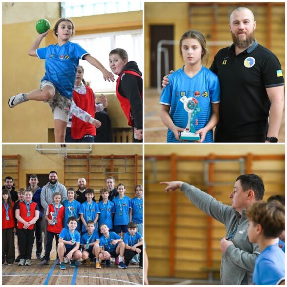648557530_1452305200022987_633 Команда учнів 1 (5) – 2 (6) перемогла (І місце) у ІІ етапі Львівських спортивних шкільних ліг “Пліч-о-Пліч” з гандболу